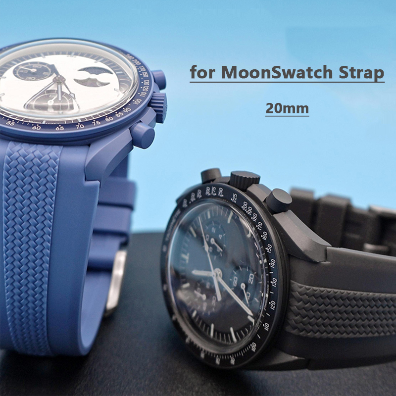 Omega Watch Speedmaster - สายยางสําหรับ Swatch X Omega MoonSwatch 20