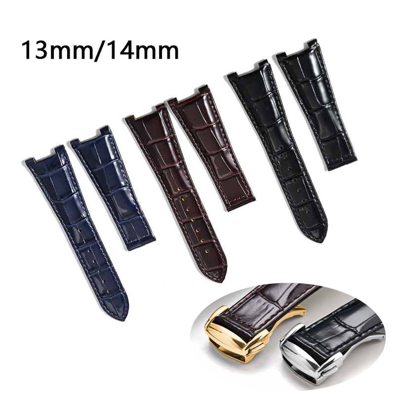 Omega Watch Constellation - สายนาฬิกาหนังแท้สําหรับ Omega Constellation 131.33 Series สาย