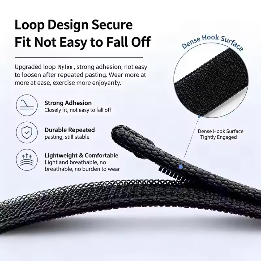สายนาฬิกาแบบสปอร์ตไนลอนสำหรับ  - Sport Loop Velcro บทวิจารณ์และราคา