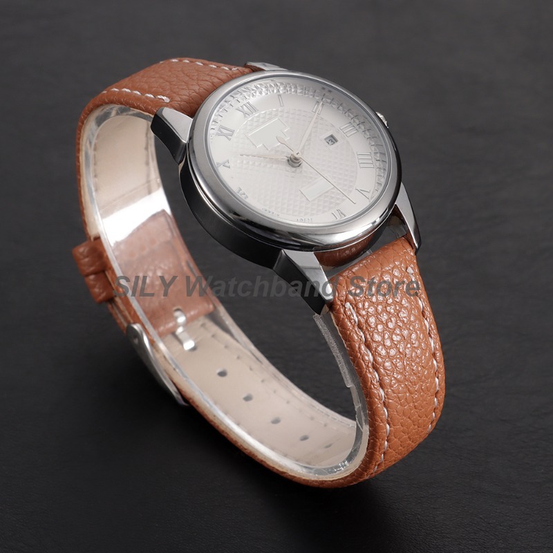 10 มม. 12 มม. 14 มม. 16 มม. สา - Suede Strap Watch บทวิจารณ์และราคา