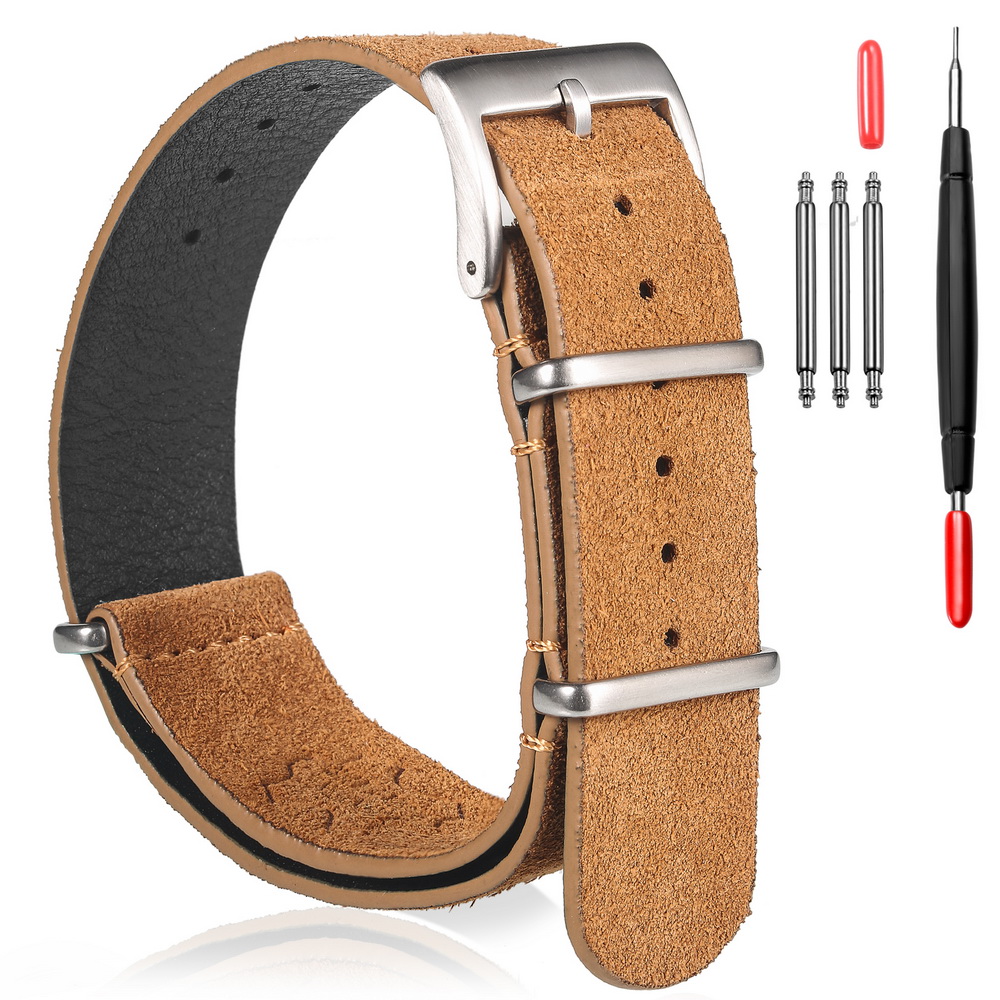 HEMSUT ของแท้นาฬิกาหนัง Band S - Tropic Strap Vintage บทวิจารณ์และราคา
