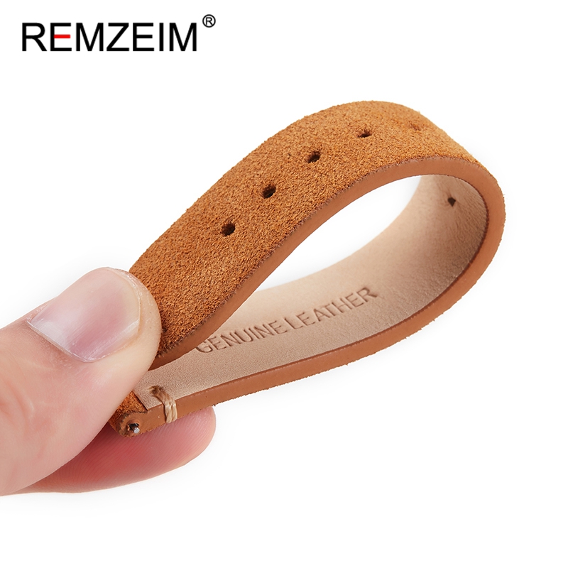 สายสายนาฬิกาข้อมือนิ่มทำด้วยมื - Suede Strap Watch บทวิจารณ์และราคา