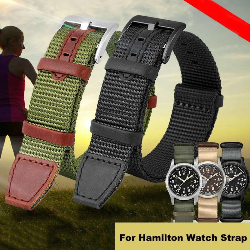 ไนลอนคุณภาพสูง 20 มม.22 มม.เข็ - Nato Strap Nylon บทวิจารณ์และราคา