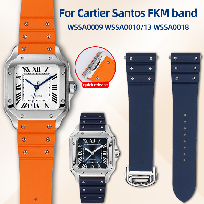 สายนาฬิกาฟลูออโรรับเบอร์ 19 มม - Cartier Watch Tank บทวิจารณ์และราคา