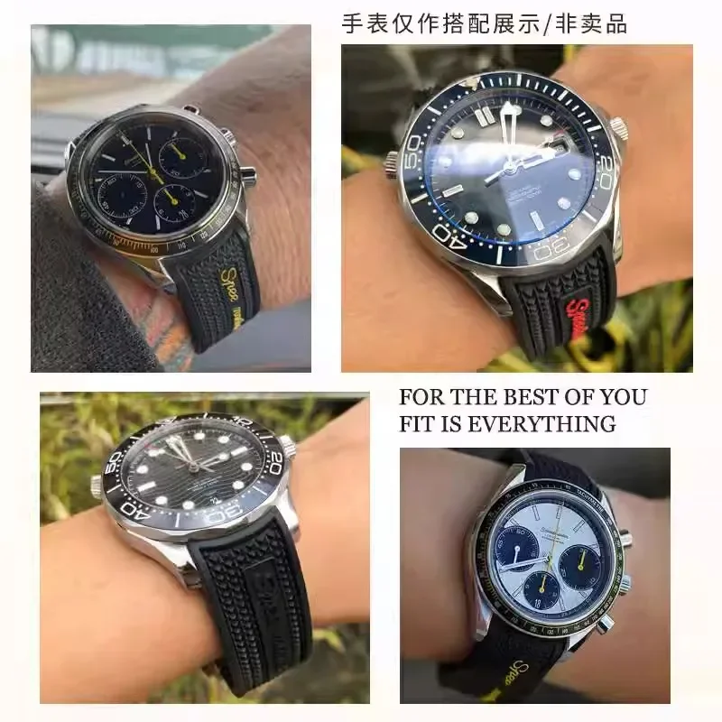 ใหม่-ยางซิลิโคนสําหรับ Omega S - Omega Watch Speedmaster บทวิจารณ์และราคา