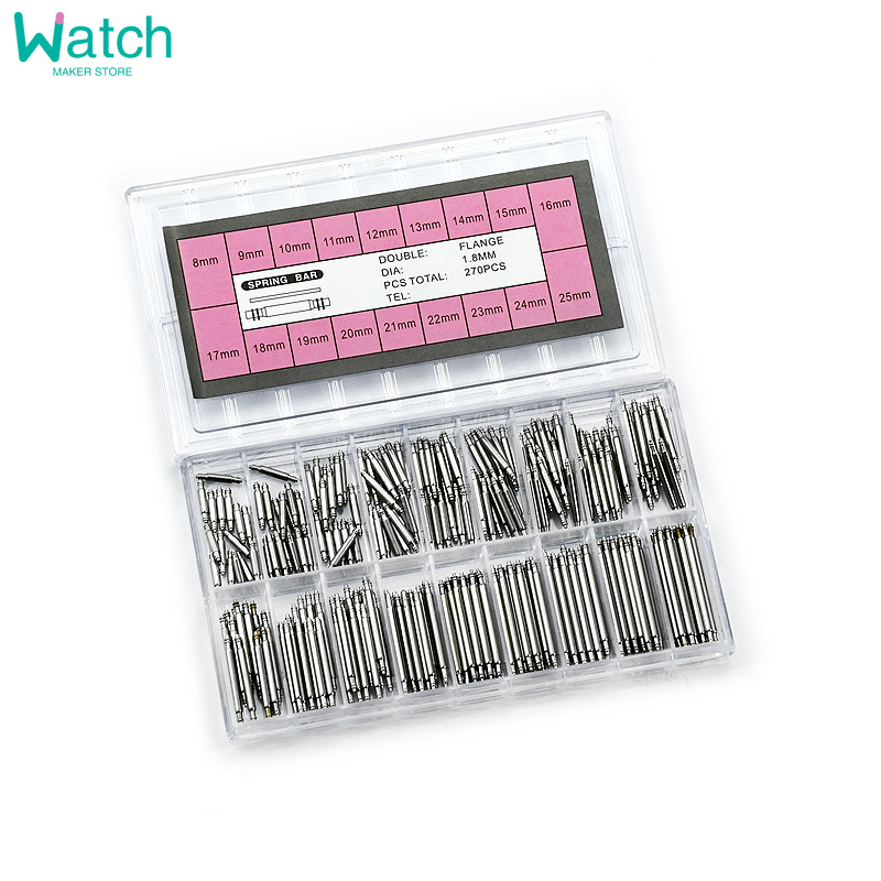 270 ชิ้น/เซ็ตสปริงบาร์สแตนเลสเ - Spring Bar Tool Set บทวิจารณ์และราคา
