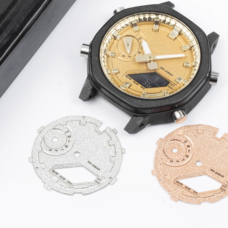 Frost Gold Fire รูปแบบ Dial สํ - Casio Watch G-Shock Ga-2100 บทวิจารณ์และราคา