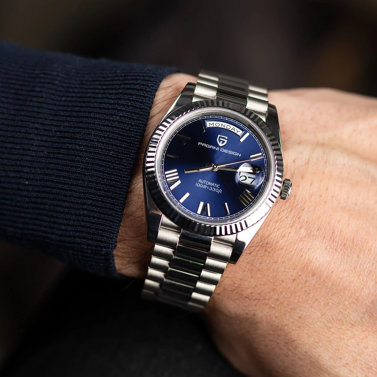 PAGANI DESIGN DD36 นาฬิกาผู้ชา - Rolex Watch Datejust บทวิจารณ์และราคา