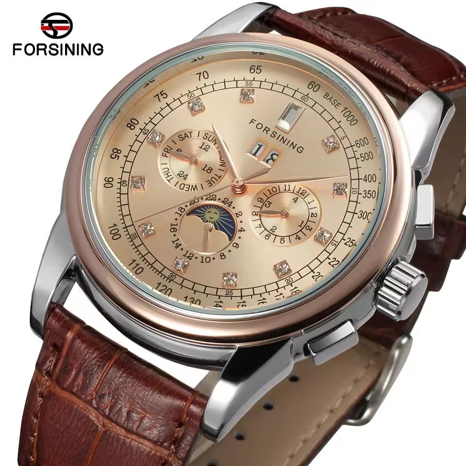 FORSINING Replica Multifunctio - Patek Philippe Watch Nautilus บทวิจารณ์และราคา