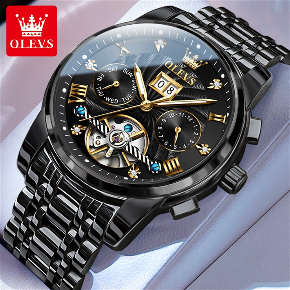 OLEVS นาฬิกาผู้ชายคลาสสิก Tour - Rolex Watch Datejust บทวิจารณ์และราคา