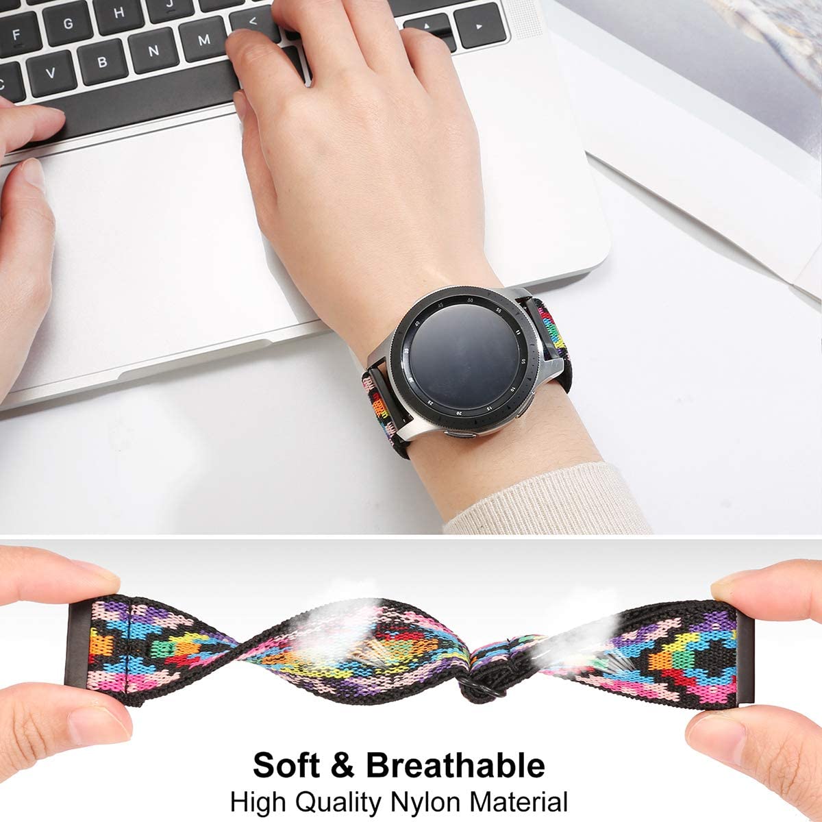 20mm/22mm สายสำหรับ Samsung Ga - Nato Strap Nylon บทวิจารณ์และราคา
