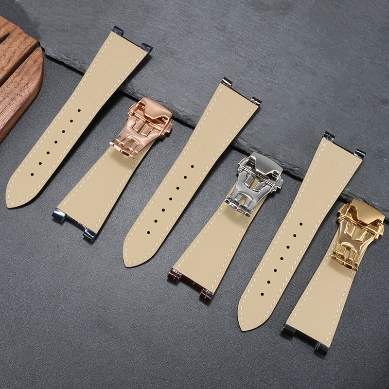 สายนาฬิกาหนังแท้สำหรับ Omega ก - Omega Watch Constellation บทวิจารณ์และราคา