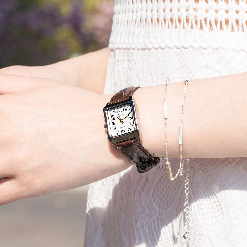 Casio นาฬิกาผู้หญิงยอดนาฬิกาแบ - Cartier Watch Tank บทวิจารณ์และราคา