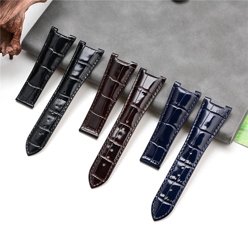 สายนาฬิกาหนังวัวแท้แบบเว้า สำห - Omega Watch Constellation บทวิจารณ์และราคา