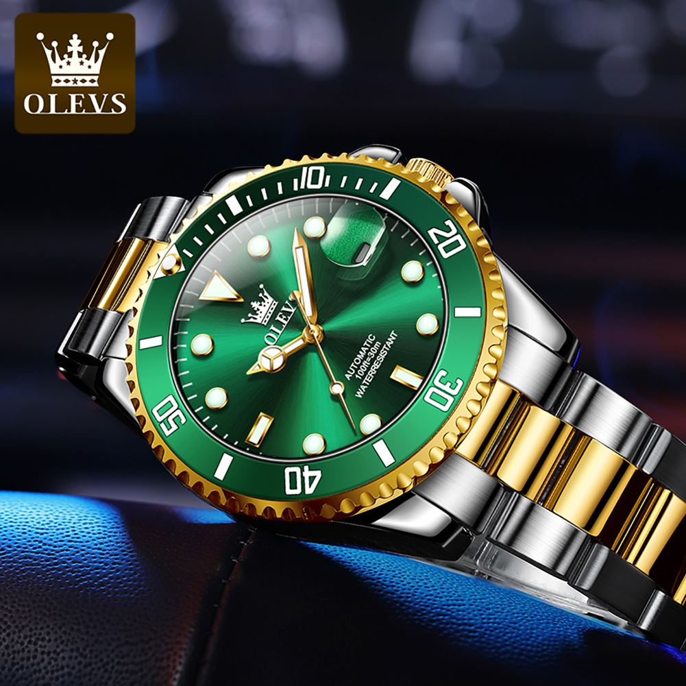 OLEVS 6650 นาฬิกาผู้ชาย CLASSI - Rolex Watch Datejust บทวิจารณ์และราคา